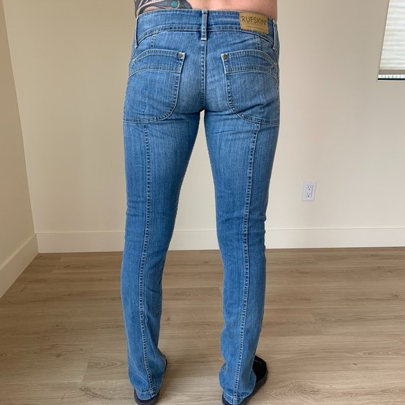 Rufskin Stretch Jeans Blue Size 28 - Picture 1 of 6